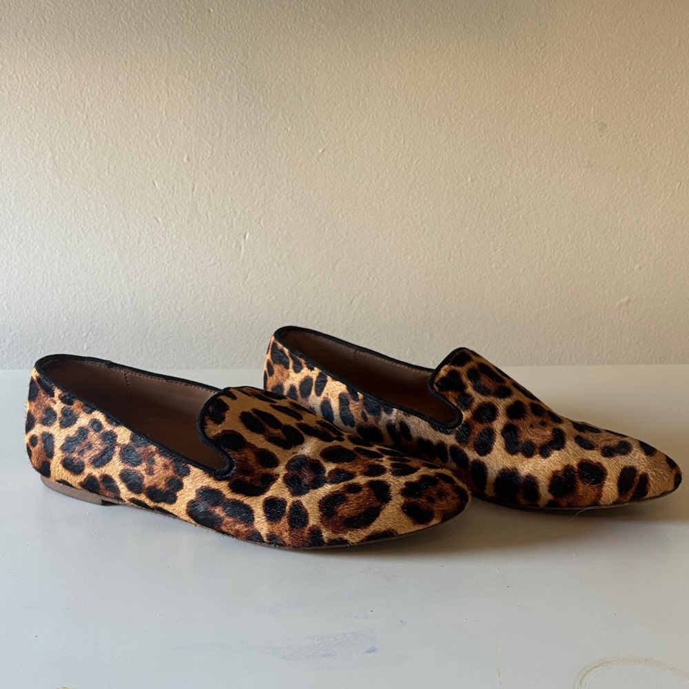 J. Crew Leopard Print Flats